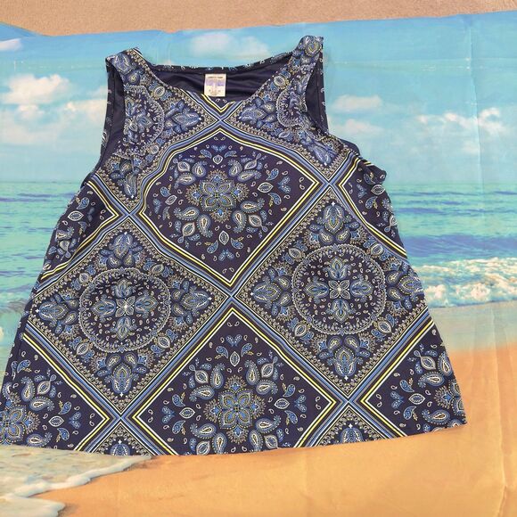 Tankini Swimsuit Top Lands End Size 22 NWOT - Picture 1 of 10